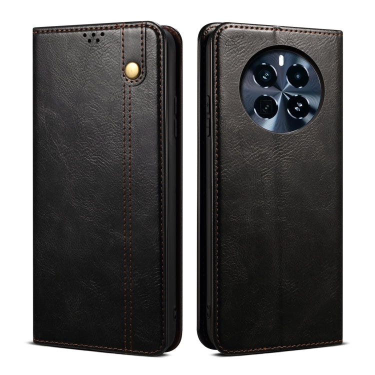 Oil Wax Crazy Horse Texture Leather Phone Case, For Realme 14 5G Global, For Realme P3 Pro, For Realme 14 Pro+ Global, For Realme 14 Pro Global, For Realme Note 60 4G / C61 4G, For Realme 13 Pro 5G Global, For Realme GT 6T 5G Global                    ...