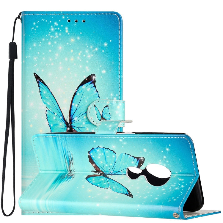 Colored Drawing Leather Phone Case