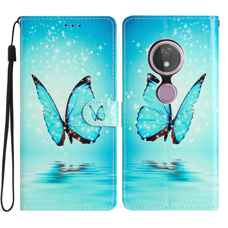 Colored Drawing Leather Phone Case