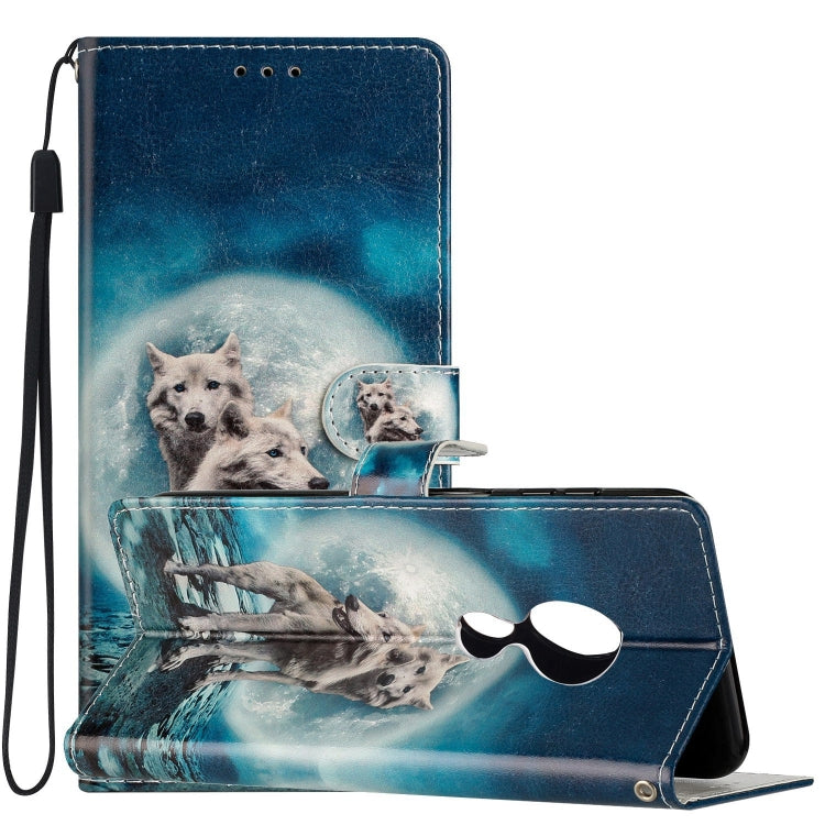 Colored Drawing Leather Phone Case