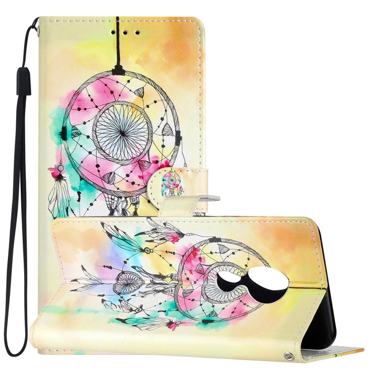 Colored Drawing Leather Phone Case