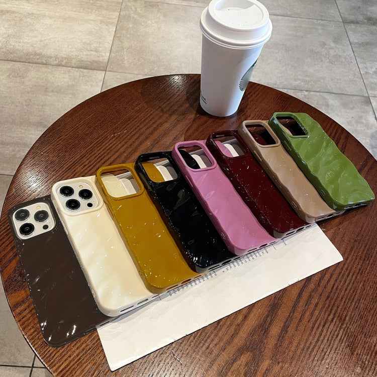 Solid Color Wave Texture TPU Phone Case, For iPhone X / XS, For iPhone XR, For iPhone XS Max