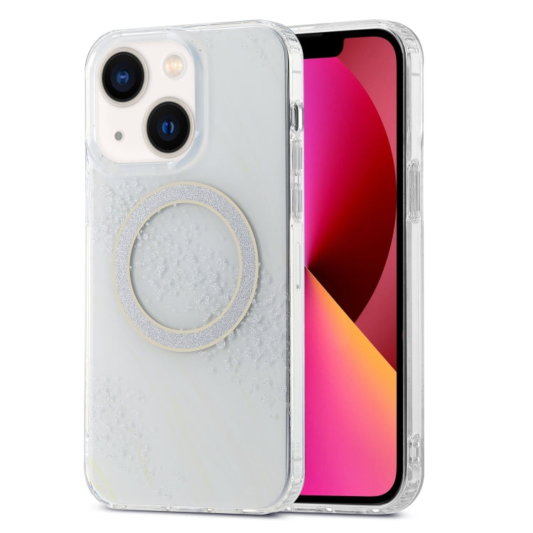 Dual-side IMD Marble Magsafe Phone Case, For iPhone 13 Pro Max, For iPhone 15, For iPhone 13 Pro, For iPhone 13, For iPhone 12, For iPhone 12 Pro Max