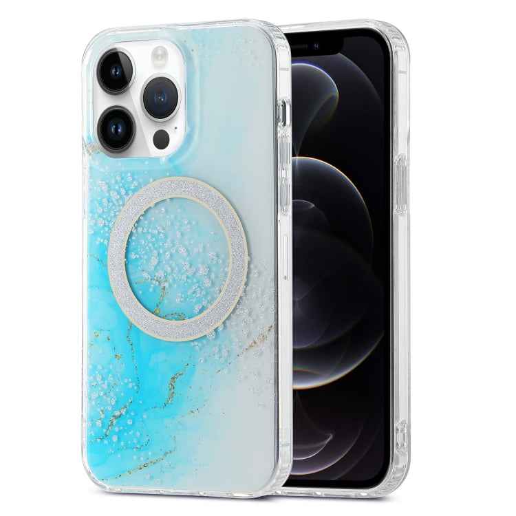 Dual-side IMD Marble Magsafe Phone Case