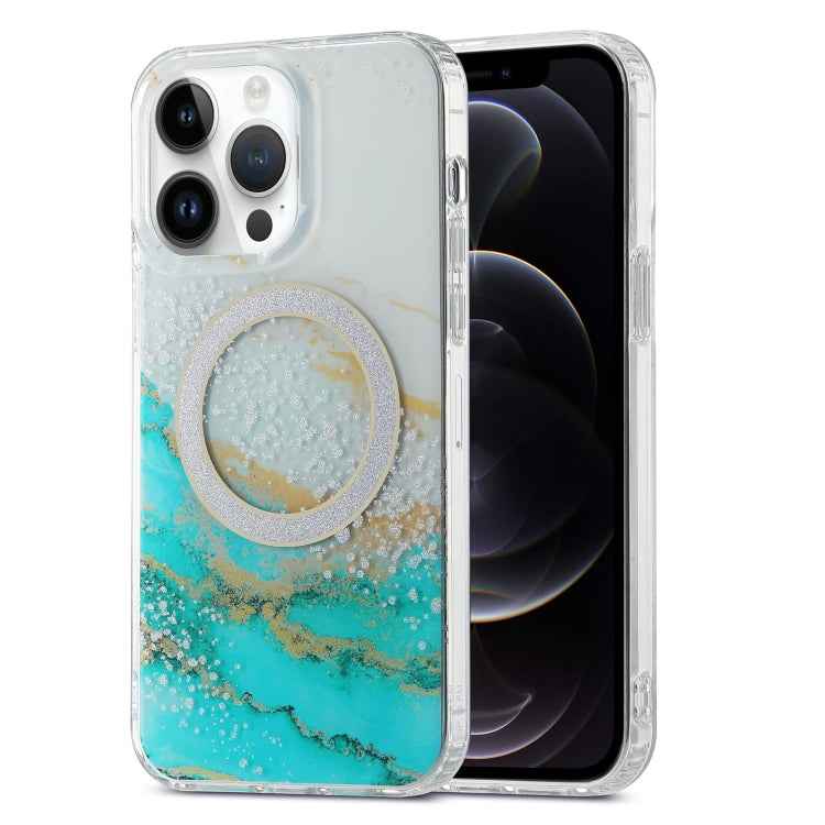 Dual-side IMD Marble Magsafe Phone Case