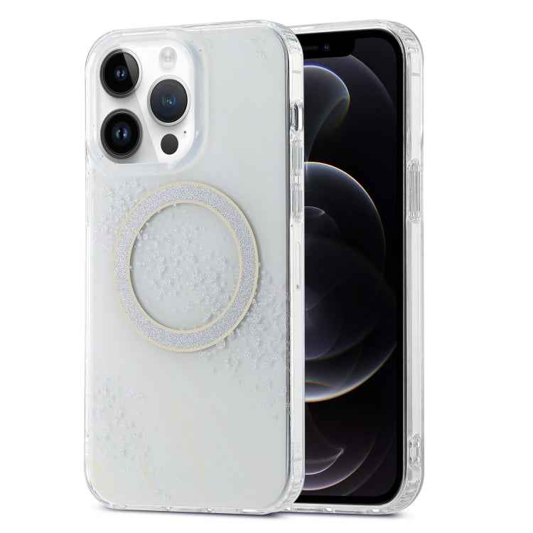 Dual-side IMD Marble Magsafe Phone Case