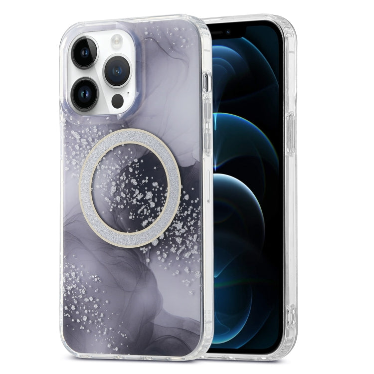 Dual-side IMD Marble Magsafe Phone Case, For iPhone 13 Pro Max, For iPhone 15, For iPhone 13 Pro, For iPhone 13, For iPhone 12, For iPhone 12 Pro Max