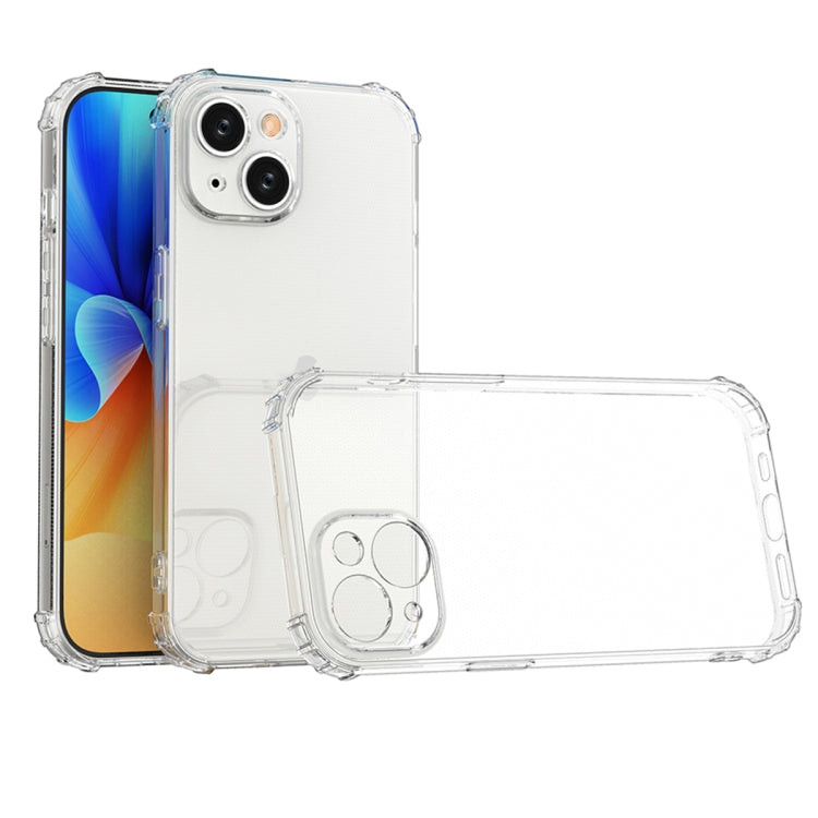 Four-Corner Shockproof Clear TPU Phone Case, For iPhone 18 Pro, For iPhone 18 Pro Max, For iPhone 17 Pro Max, For iPhone 17 Pro, For iPhone 17, For iPhone 17 Air, For iPhone 16 Pro Max, For iPhone 16 Pro, For iPhone 16 Plus, For iPhone 16              ...