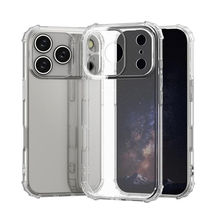 Four-Corner Shockproof Clear TPU Phone Case, For iPhone 18 Pro, For iPhone 18 Pro Max, For iPhone 17 Pro Max, For iPhone 17 Pro, For iPhone 17, For iPhone 17 Air, For iPhone 16 Pro Max, For iPhone 16 Pro, For iPhone 16 Plus, For iPhone 16              ...