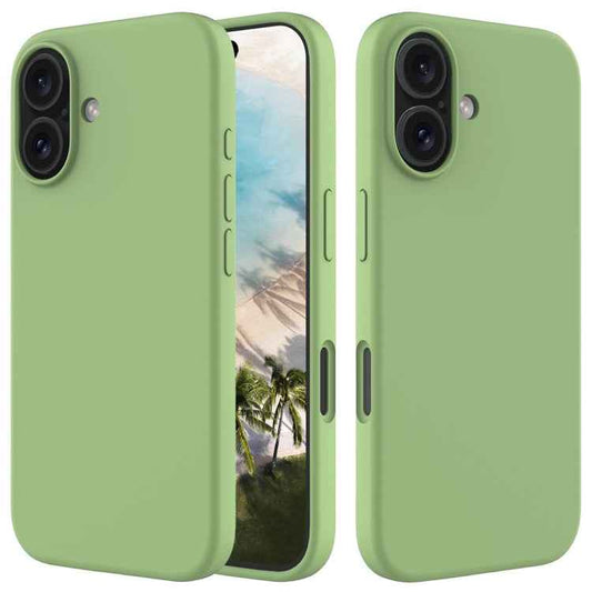 Solid Color Silicone Phone Case, For iPhone 16, For iPhone 15 Pro Max, For iPhone 15 Pro, For iPhone 15 Plus