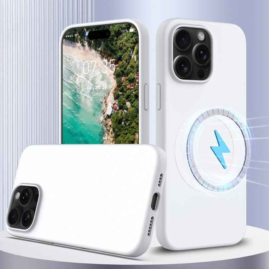 Shockproof Silicone Magsafe Phone Case