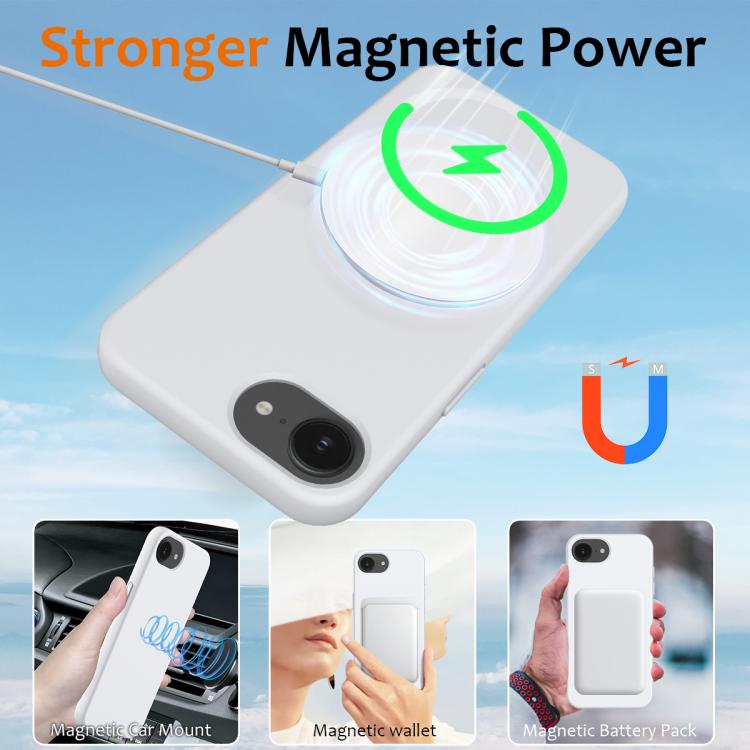 Shockproof Silicone Magsafe Phone Case, For iPhone 17e / 16e, For iPhone 17 Pro Max, For iPhone 17 Pro, For iPhone 17, For iPhone Air