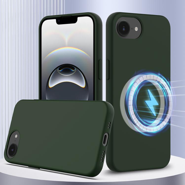 Shockproof Silicone Magsafe Phone Case, For iPhone 17e / 16e, For iPhone 17 Pro Max, For iPhone 17 Pro, For iPhone 17, For iPhone Air