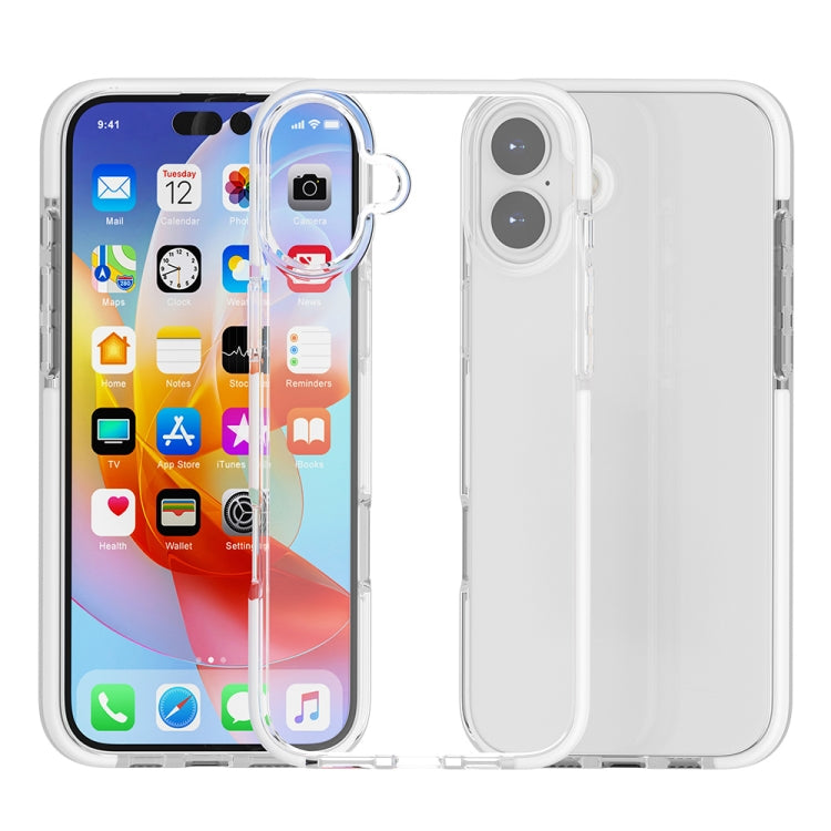 Two-color Shockproof High Transparency TPU Phone Case, For iPhone 18 Pro / 17 Pro, For iPhone 18 Pro Max / 17 Pro Max, For iPhone 17, For iPhone 17 Air, For iPhone 16 Pro Max, For iPhone 16 Pro, For iPhone 16 Plus, For iPhone 16, For iPhone 15 Pro Max ...