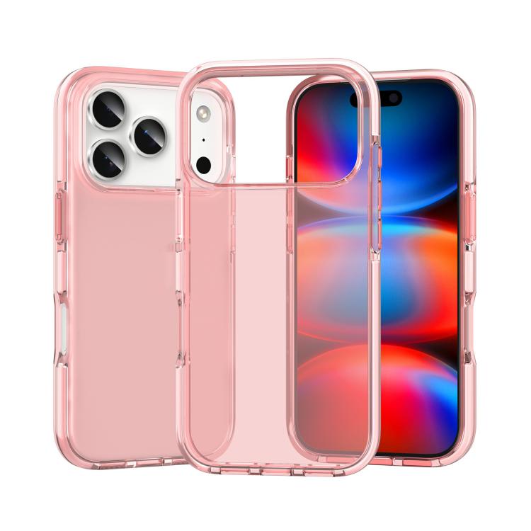 Two-color Shockproof High Transparency TPU Phone Case, For iPhone 18 Pro / 17 Pro, For iPhone 18 Pro Max / 17 Pro Max, For iPhone 17, For iPhone 17 Air, For iPhone 16 Pro Max, For iPhone 16 Pro, For iPhone 16 Plus, For iPhone 16, For iPhone 15 Pro Max ...