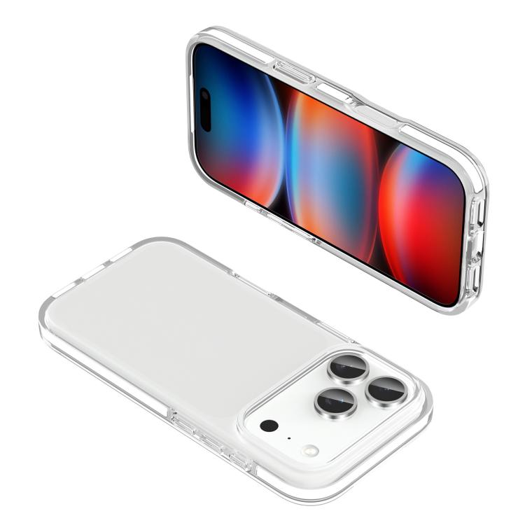 Two-color Shockproof High Transparency TPU Phone Case, For iPhone 18 Pro / 17 Pro, For iPhone 18 Pro Max / 17 Pro Max, For iPhone 17, For iPhone 17 Air, For iPhone 16 Pro Max, For iPhone 16 Pro, For iPhone 16 Plus, For iPhone 16, For iPhone 15 Pro Max ...
