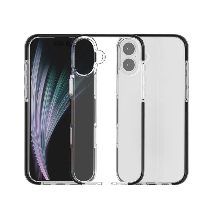 Two-color Shockproof High Transparency TPU Phone Case, For iPhone 18 Pro / 17 Pro, For iPhone 18 Pro Max / 17 Pro Max, For iPhone 17, For iPhone 17 Air, For iPhone 16 Pro Max, For iPhone 16 Pro, For iPhone 16 Plus, For iPhone 16, For iPhone 15 Pro Max ...