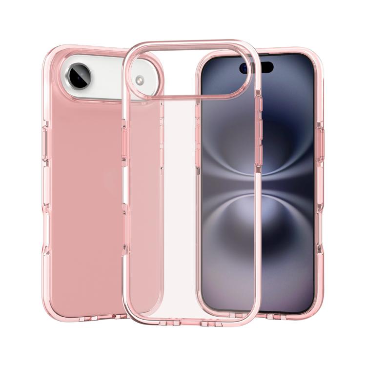 Two-color Shockproof High Transparency TPU Phone Case, For iPhone 18 Pro / 17 Pro, For iPhone 18 Pro Max / 17 Pro Max, For iPhone 17, For iPhone 17 Air, For iPhone 16 Pro Max, For iPhone 16 Pro, For iPhone 16 Plus, For iPhone 16, For iPhone 15 Pro Max ...