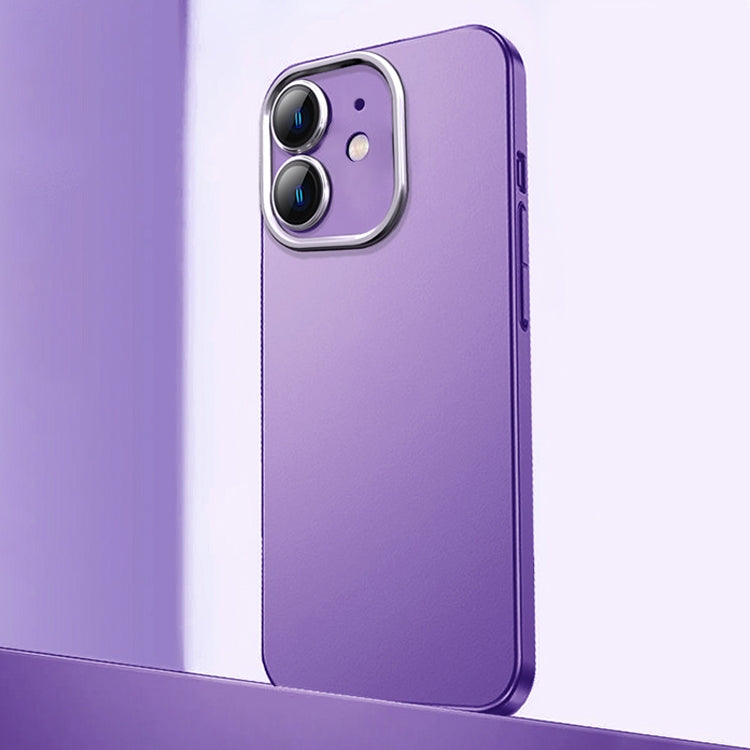 Frosted Metal Material Phone Case with Lens Protection