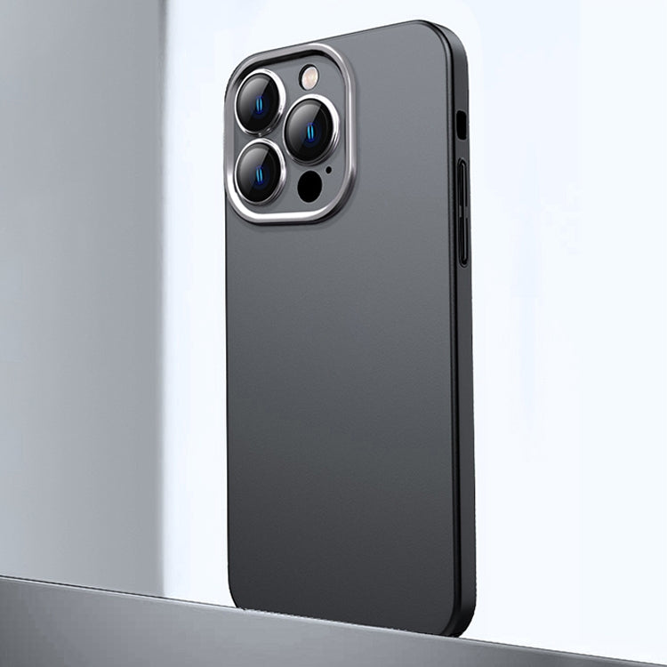 Frosted Metal Material Phone Case with Lens Protection