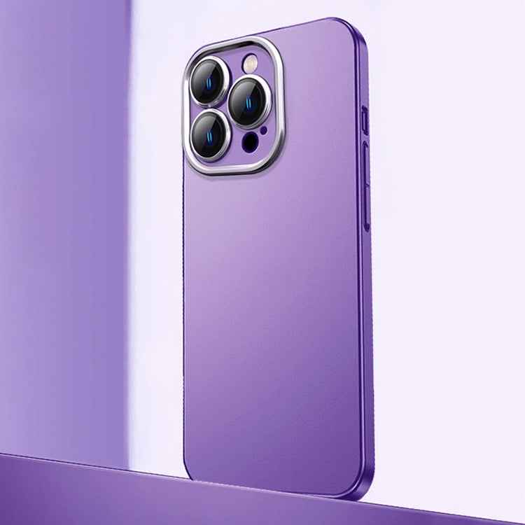 Frosted Metal Material Phone Case with Lens Protection