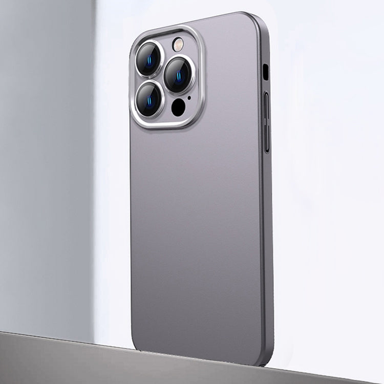Frosted Metal Material Phone Case with Lens Protection