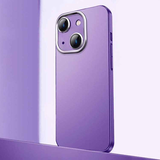 Frosted Metal Material Phone Case with Lens Protection