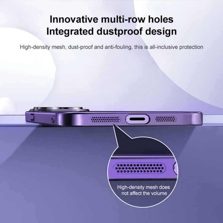 Frosted Metal Material Phone Case with Lens Protection