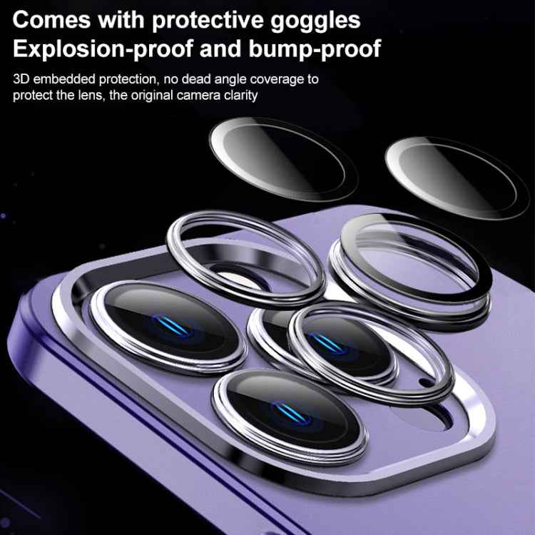 Frosted Metal Material Phone Case with Lens Protection