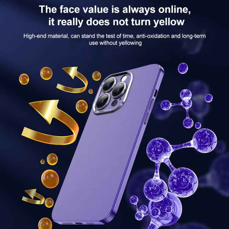 Frosted Metal Material Phone Case with Lens Protection