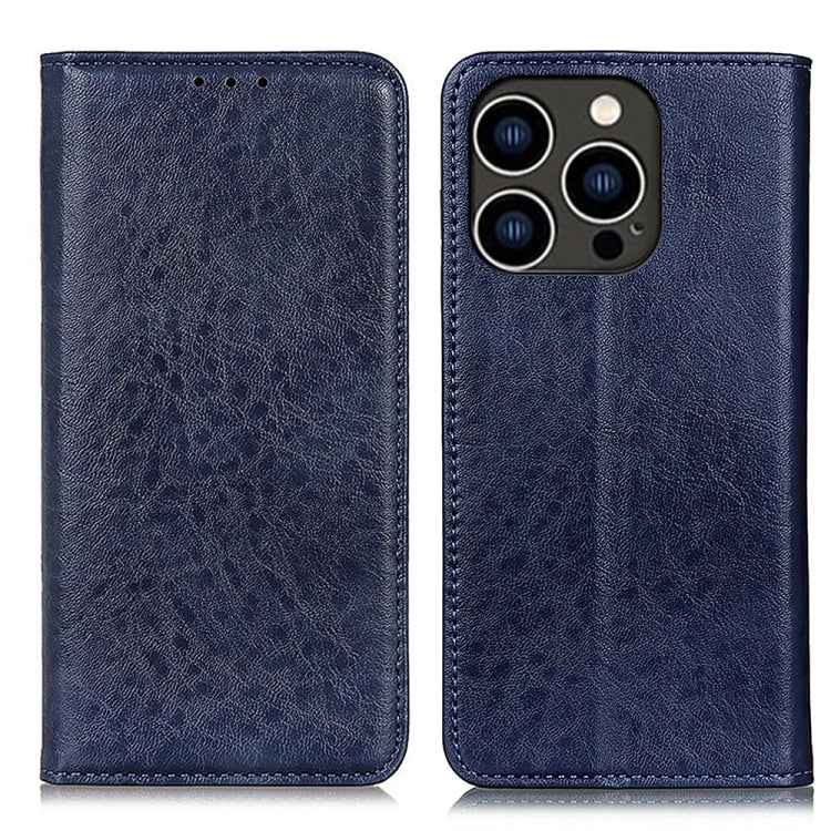 Magnetic Crazy Horse Texture Horizontal Flip Leather Phone Case