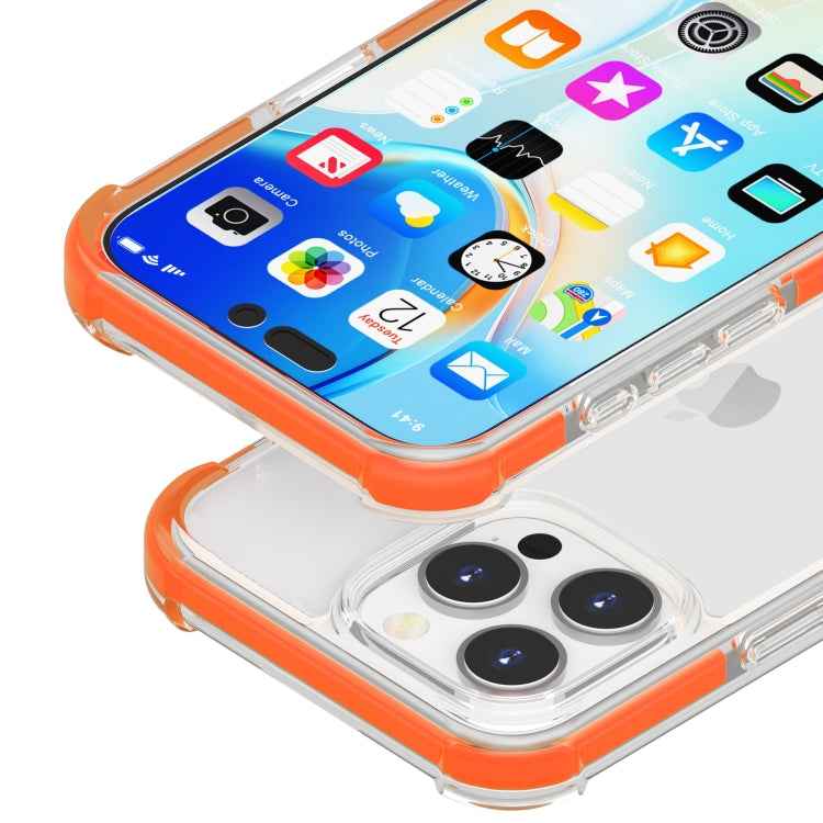 Four-corner Shockproof TPU Hybrid Acrylic Phone Case, For iPhone 16 Pro Max, For iPhone 16 Pro, For iPhone 16 Plus, For iPhone 16