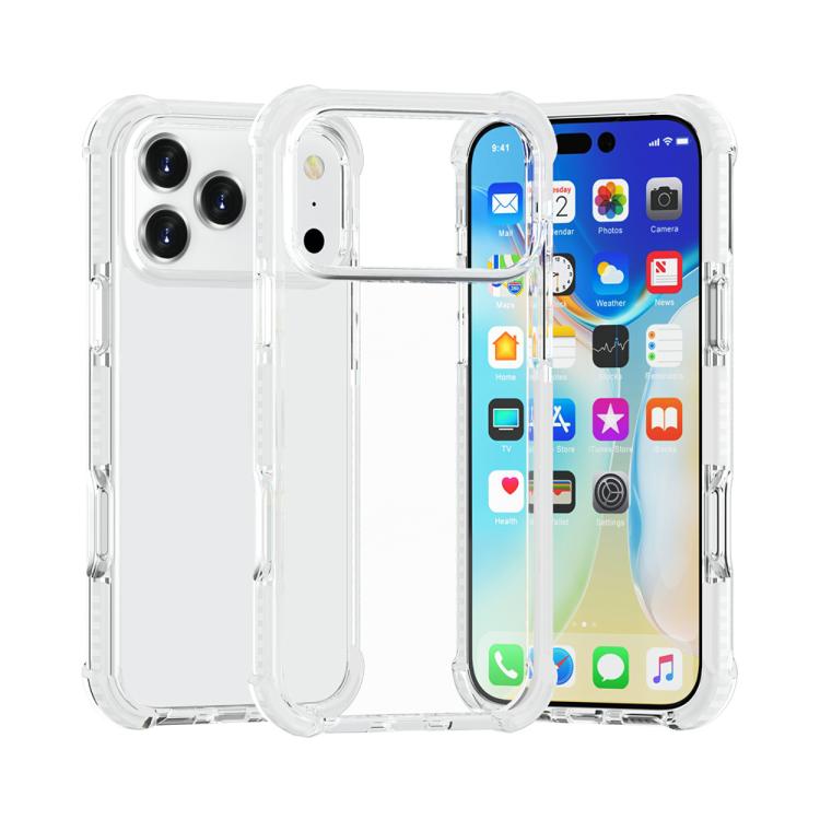 Four-corner Shockproof TPU Hybrid Acrylic Phone Case, For iPhone 18 Pro / 17 Pro, For iPhone 18 Pro Max / 17 Pro Max, For iPhone 17, For iPhone 17 Air