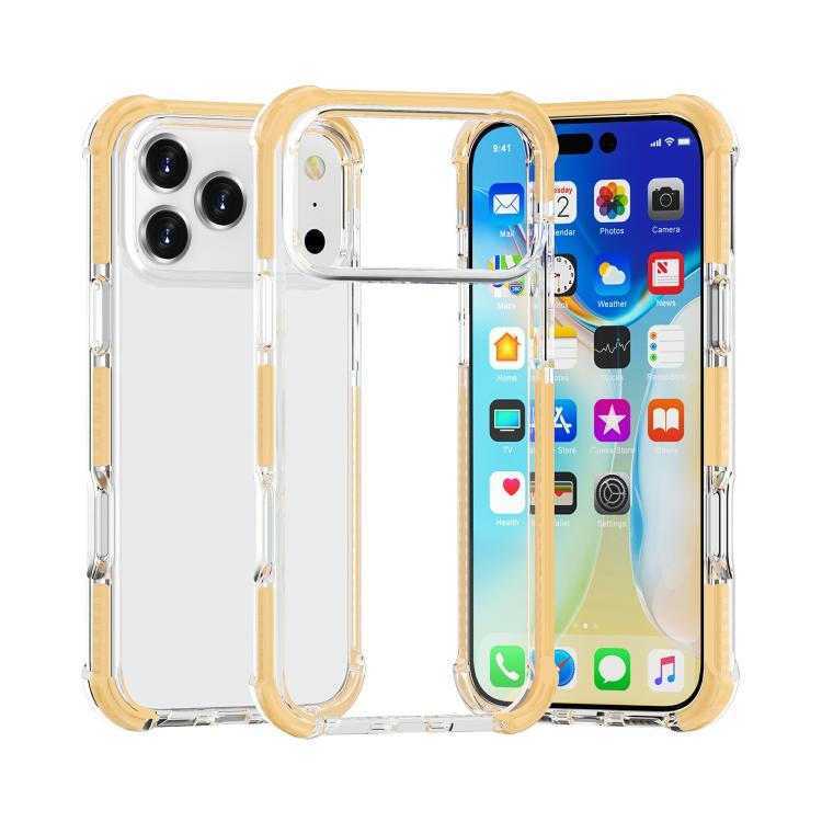 Four-corner Shockproof TPU Hybrid Acrylic Phone Case, For iPhone 18 Pro / 17 Pro, For iPhone 18 Pro Max / 17 Pro Max, For iPhone 17, For iPhone 17 Air