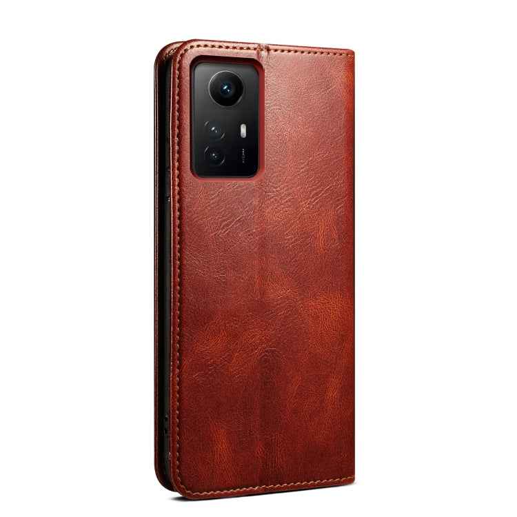 Oil Wax Crazy Horse Texture Leather Phone Case, For Xiaomi Redmi Note 12S, For Xiaomi 13 Lite / Civi 2