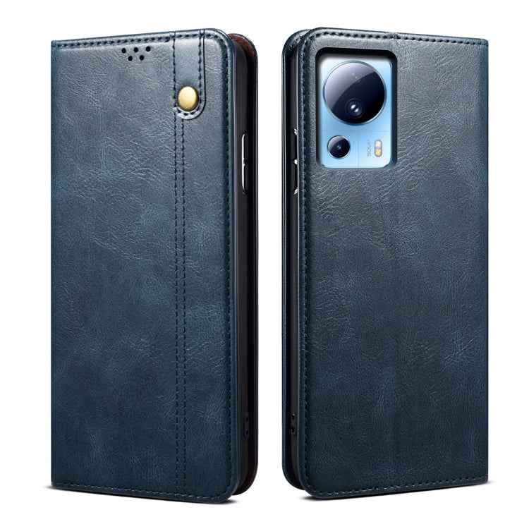 Oil Wax Crazy Horse Texture Leather Phone Case, For Xiaomi Redmi Note 12S, For Xiaomi 13 Lite / Civi 2