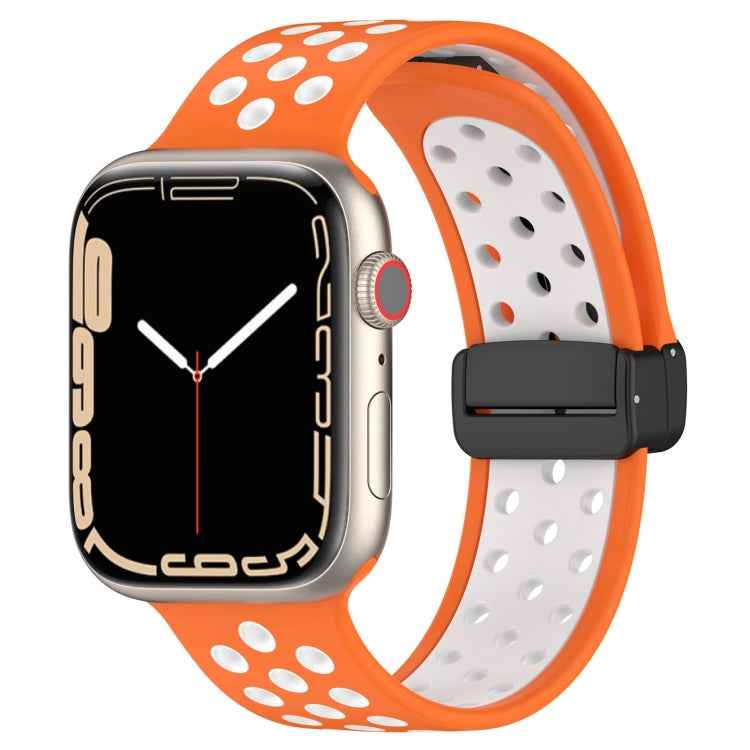 Magnetic Buckle Silicone Watch Band, For Apple Watch 42mm, For Apple Watch 38mm