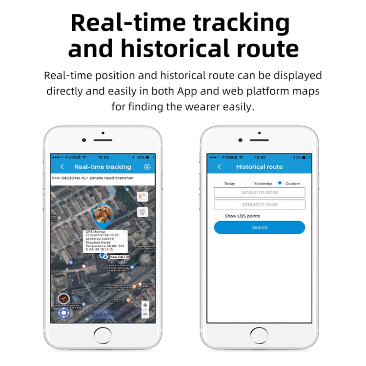 V44 Solar Energy Waterproof Cattle and Sheep GPS Tracker