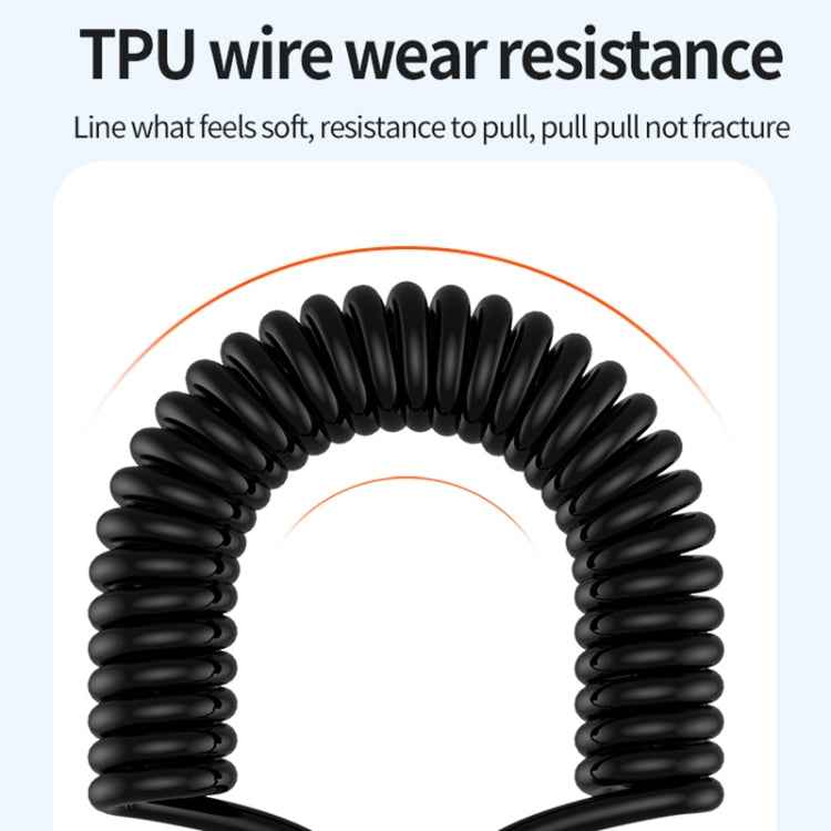 Elbow Spring Charging Data Cable, Length: 1.5m
