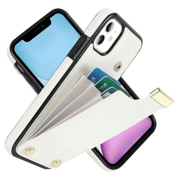 Metal Buckle Card Slots Phone Case