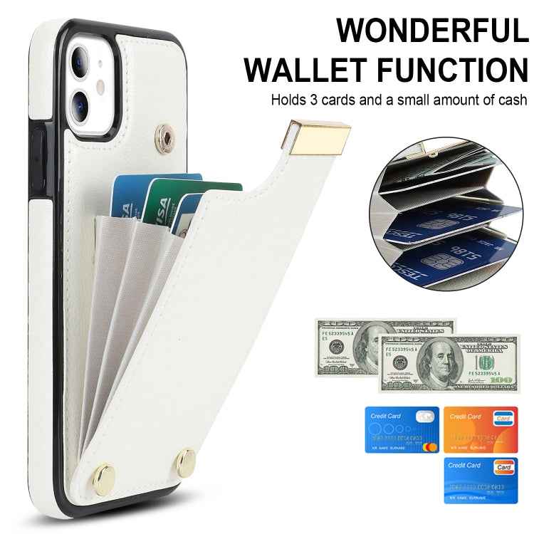 Metal Buckle Card Slots Phone Case
