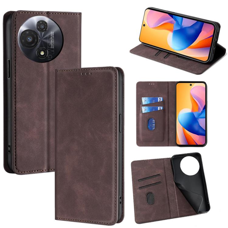 Skin Feel Magnetic Leather Phone Case, For TCL 60R 5G, For TCL 503 4G, For TCL 50 NxtPaper 5G