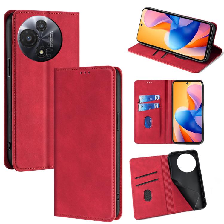 Skin Feel Magnetic Leather Phone Case, For TCL 60R 5G, For TCL 503 4G, For TCL 50 NxtPaper 5G