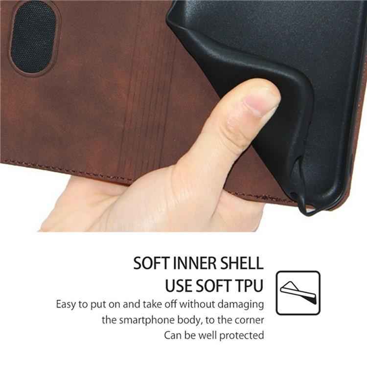 Skin Feel Magnetic Leather Phone Case, For Sharp Aquos R10, For Sharp Aqous wish5, For Sharp Aquos Wish4, For Sharp Aquos R9, For Sharp Aquos Sense 8, For Sharp Aquos R8 Pro SH-51, For Sharp Aquos R8 SH-52D, For Sharp Aqous Wish3