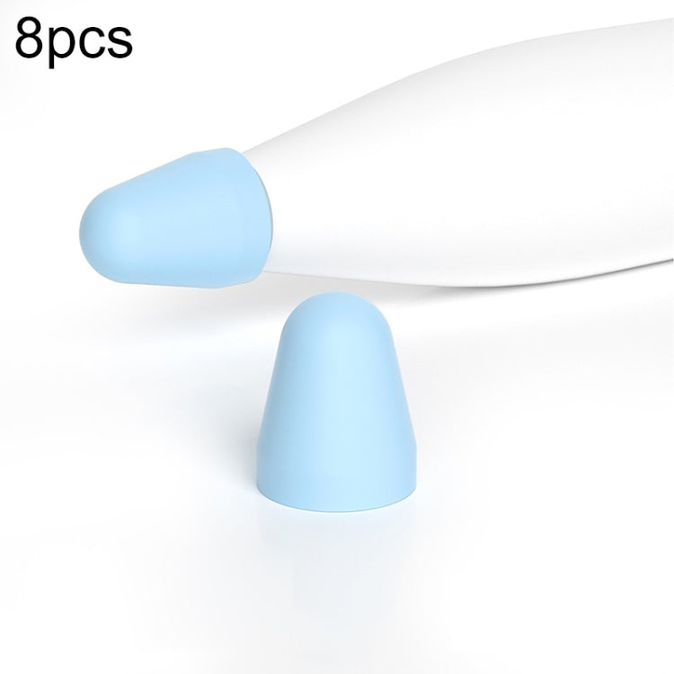8pcs / Set Silicone Wear-resistant Stylus Nib Cover