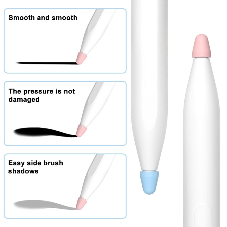 8pcs / Set Silicone Wear-resistant Stylus Nib Cover