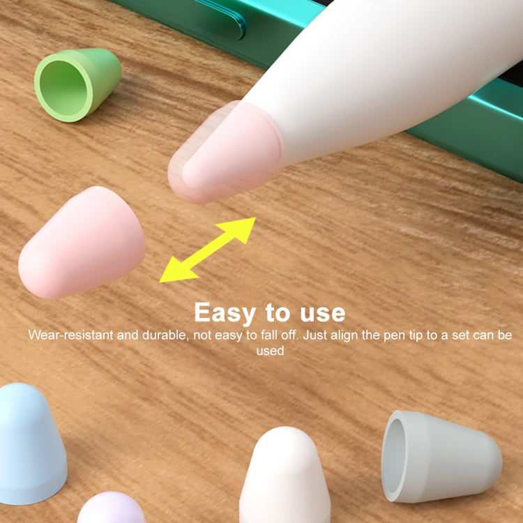 8pcs / Set Silicone Wear-resistant Stylus Nib Cover