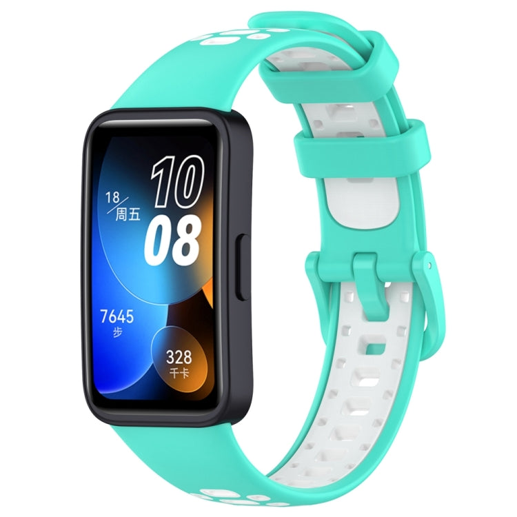 Two Color Silicone Watch Band