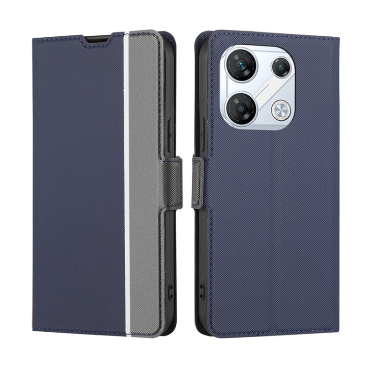 Twill Texture Side Button Leather Phone Case, For Infinix Hot 60 5G, For Infinix Hot 60 Pro+ 4G, For Infinix Hot 60 Pro 4G, For Infinix Smart 10 4G, For Infinix Note 50s 5G, For Infinix Note 50x 5G, For Infinix Note 50 Pro+ 5G, For Infinix Note 50 4G  ...