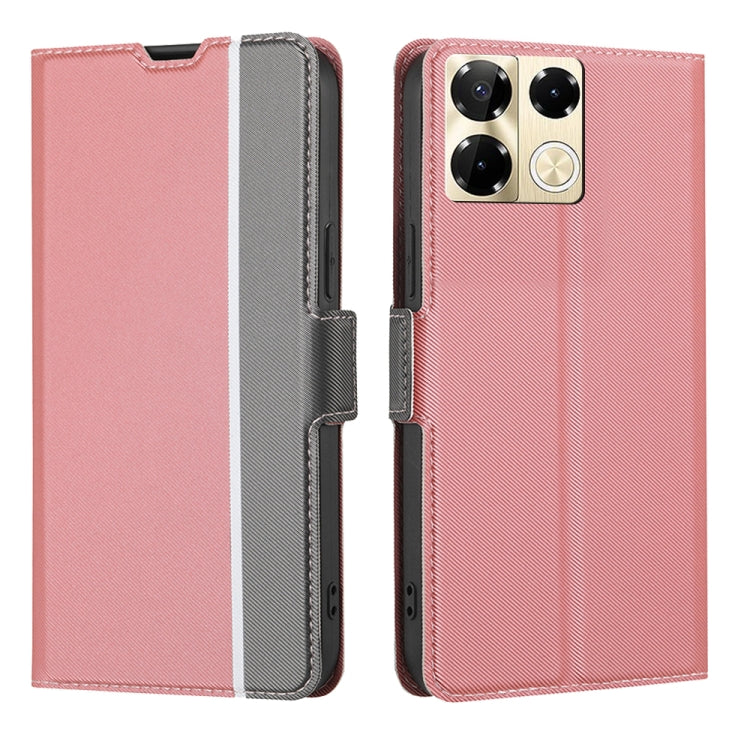 Twill Texture Side Button Leather Phone Case, For Infinix Hot 60 5G, For Infinix Hot 60 Pro+ 4G, For Infinix Hot 60 Pro 4G, For Infinix Smart 10 4G, For Infinix Note 50s 5G, For Infinix Note 50x 5G, For Infinix Note 50 Pro+ 5G, For Infinix Note 50 4G  ...